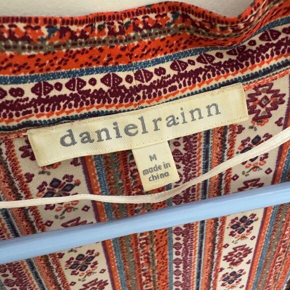 Daniel Rainn 3 4 Sleeve Boho Cardigan Top US Women's M - Picture 7 of 10